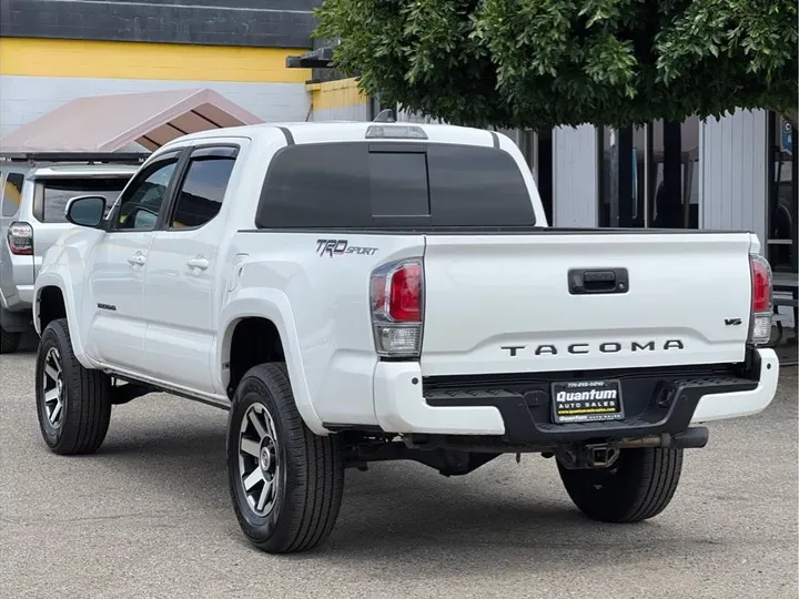 WHITE, 2021 TOYOTA TACOMA DOUBLE CAB Image 3