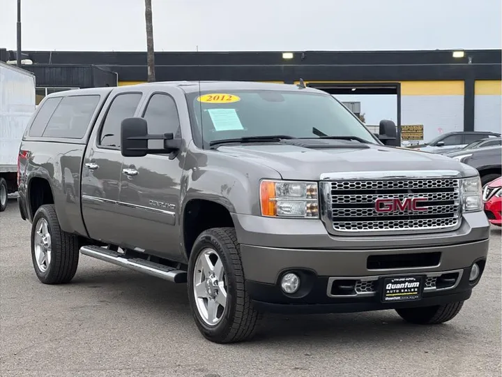 GRAY, 2012 GMC SIERRA 2500 HD CREW CAB Image 7