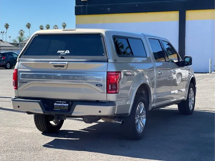 GOLD, 2017 FORD F150 SUPERCREW CAB Image 5