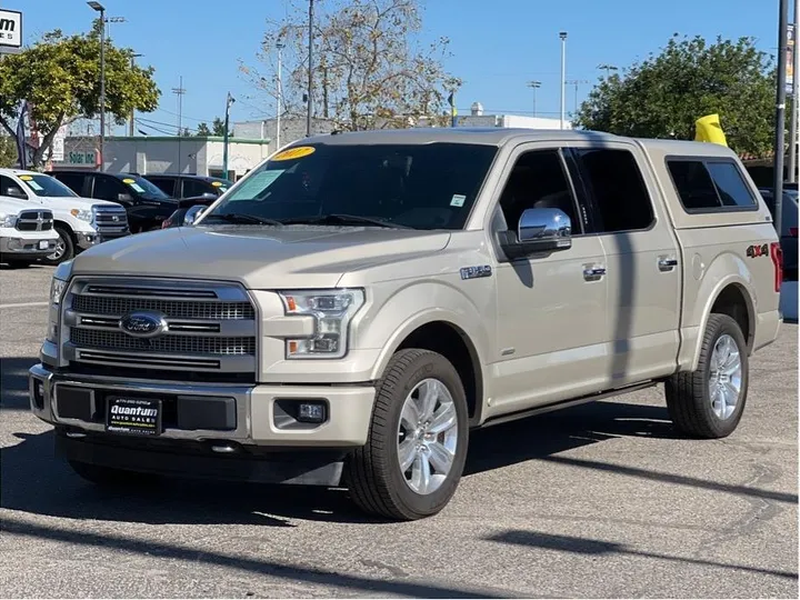 GOLD, 2017 FORD F150 SUPERCREW CAB Image 1