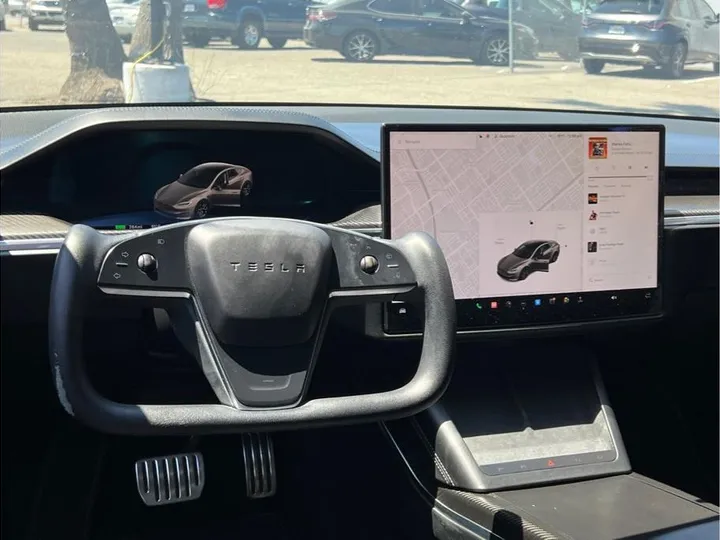 GRAY, 2021 TESLA MODEL S Image 15