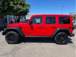 RED, 2022 JEEP WRANGLER UNLIMITED Thumnail Image 2