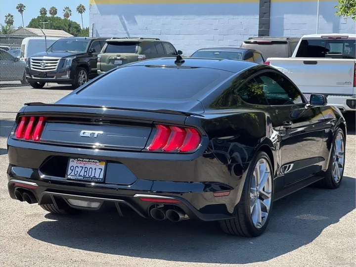 BLACK, 2023 FORD MUSTANG Image 5