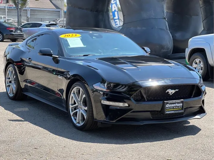 BLACK, 2023 FORD MUSTANG Image 7