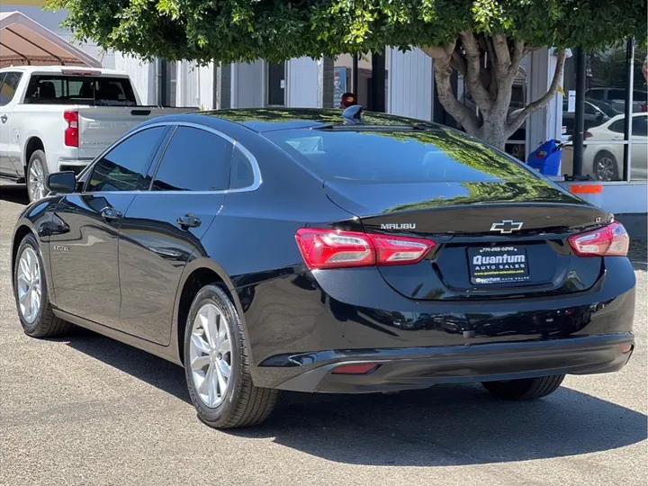 BLACK, 2022 CHEVROLET MALIBU Image 3