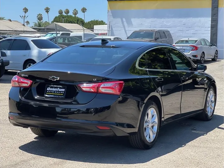 BLACK, 2022 CHEVROLET MALIBU Image 5