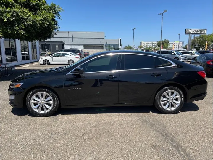 BLACK, 2022 CHEVROLET MALIBU Image 2