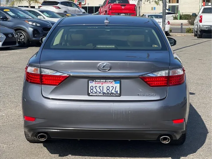 GRAY, 2014 LEXUS ES Image 4