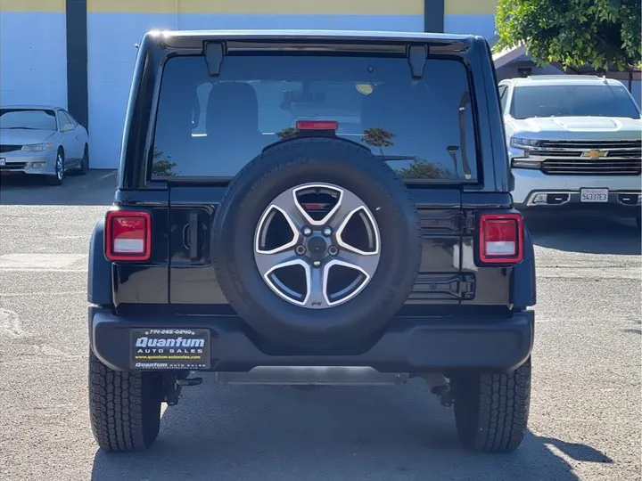 BLACK, 2021 JEEP WRANGLER UNLIMITED Image 4