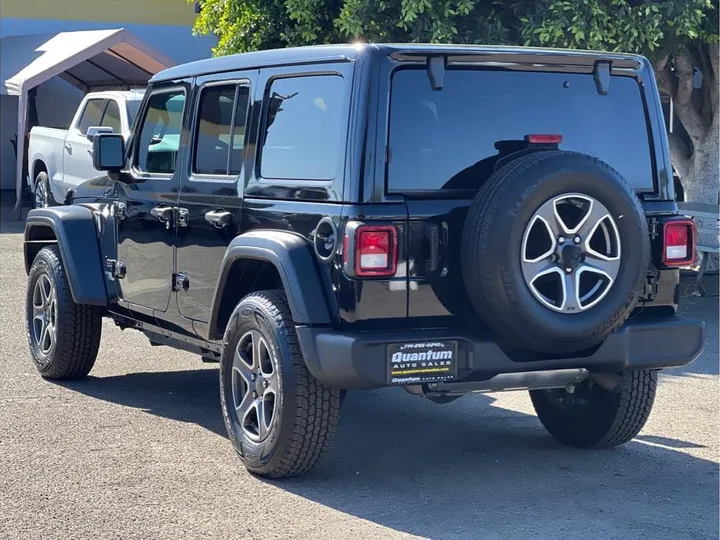 BLACK, 2021 JEEP WRANGLER UNLIMITED Image 3