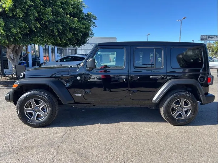 BLACK, 2021 JEEP WRANGLER UNLIMITED Image 2