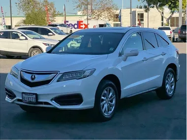 WHITE, 2018 ACURA RDX Image 