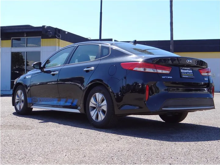 BLACK, 2017 KIA OPTIMA HYBRID Image 3