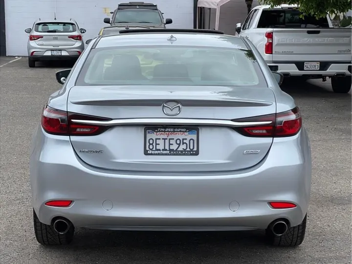 SILVER, 2018 MAZDA MAZDA6 Image 4