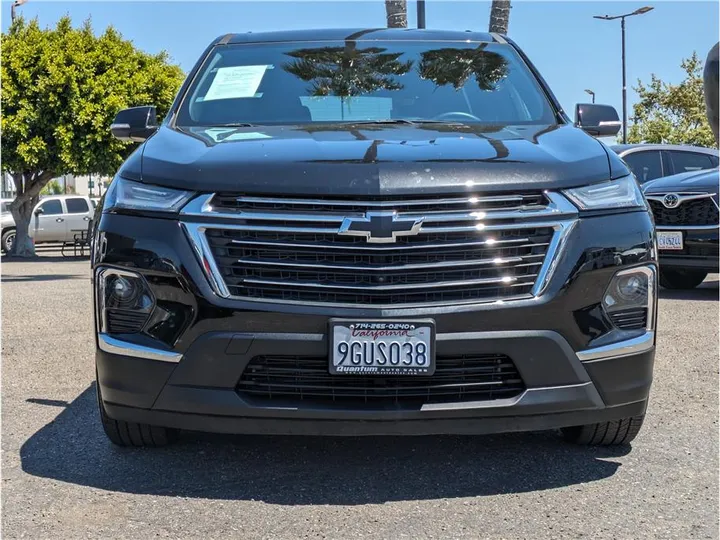 BLACK, 2023 CHEVROLET TRAVERSE Image 8