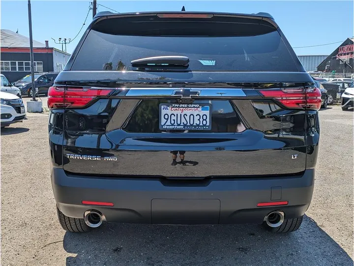 BLACK, 2023 CHEVROLET TRAVERSE Image 4