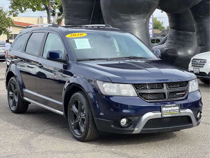 BLUE, 2020 DODGE JOURNEY Image 7