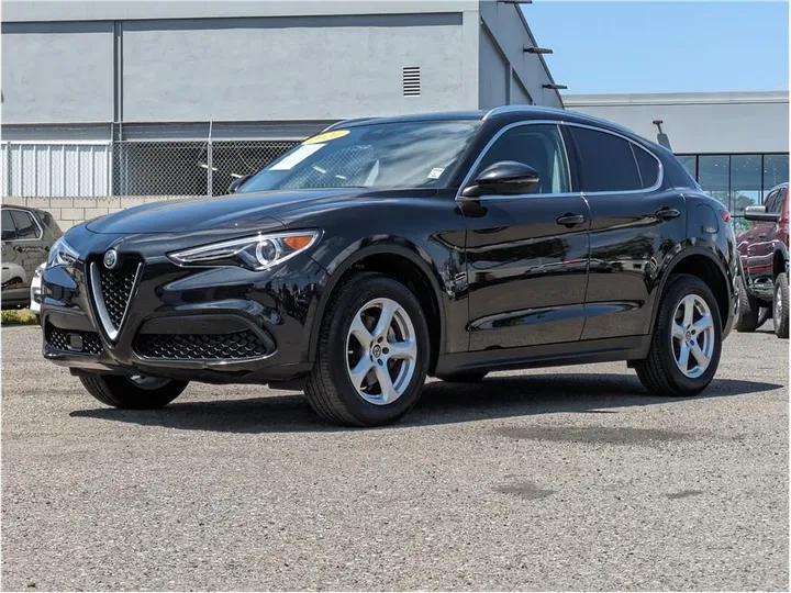 BLACK, 2020 ALFA ROMEO STELVIO Image 1