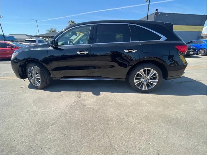 BLACK, 2017 ACURA MDX Image 8