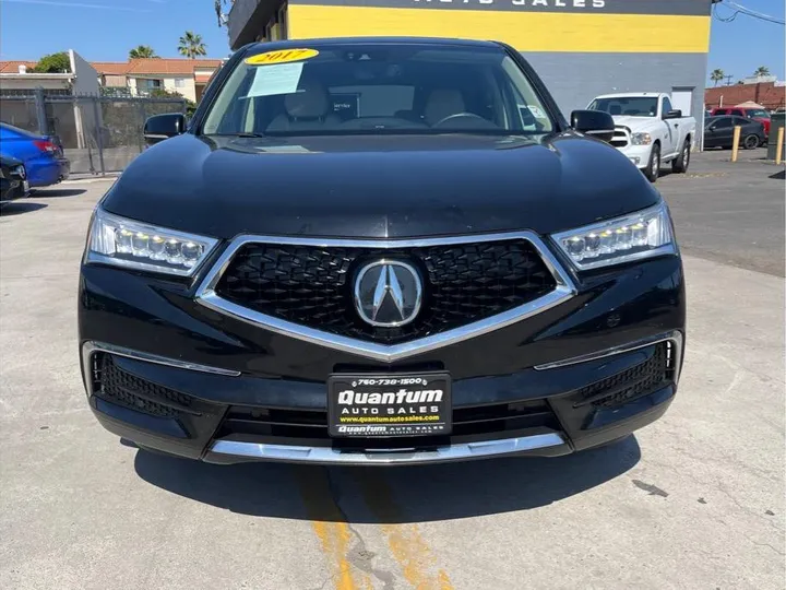 BLACK, 2017 ACURA MDX Image 2