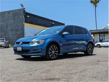 BLUE, 2016 VOLKSWAGEN GOLF Image 49