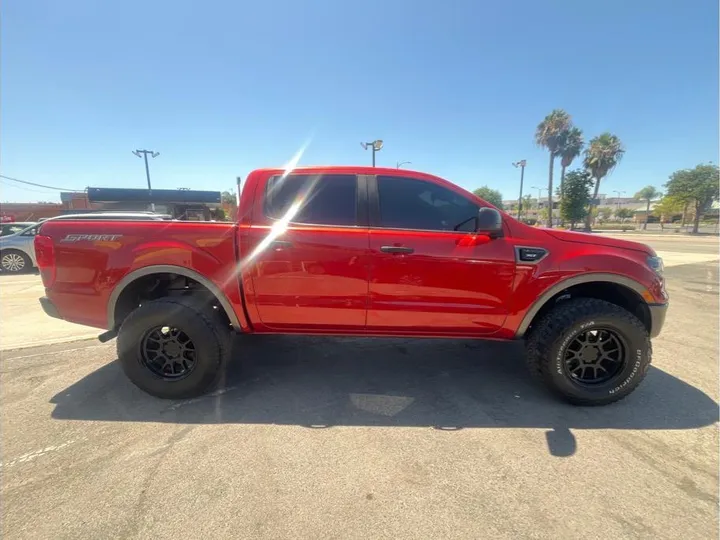 ORANGE, 2019 FORD RANGER SUPERCREW Image 4