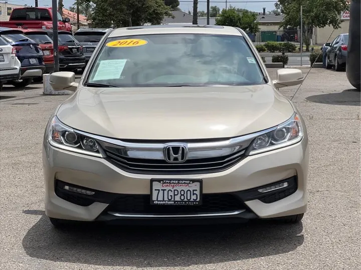 GOLD, 2016 HONDA ACCORD Image 8