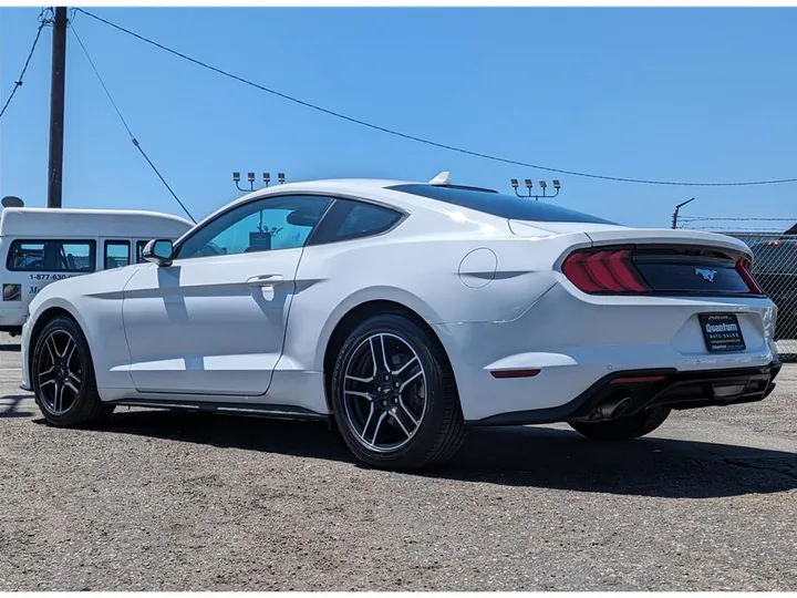 WHITE, 2021 FORD MUSTANG Image 3