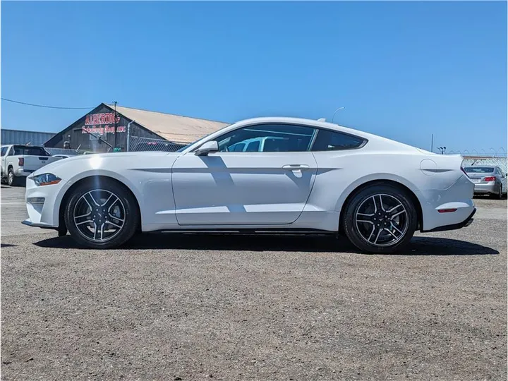 WHITE, 2021 FORD MUSTANG Image 2