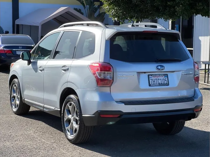 SILVER, 2015 SUBARU FORESTER Image 3