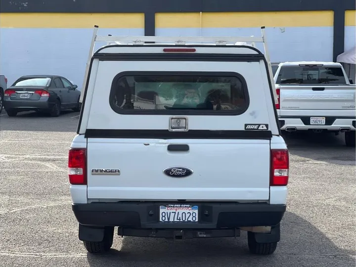 WHITE, 2009 FORD RANGER REGULAR CAB Image 4