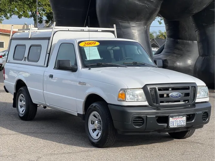 WHITE, 2009 FORD RANGER REGULAR CAB Image 7