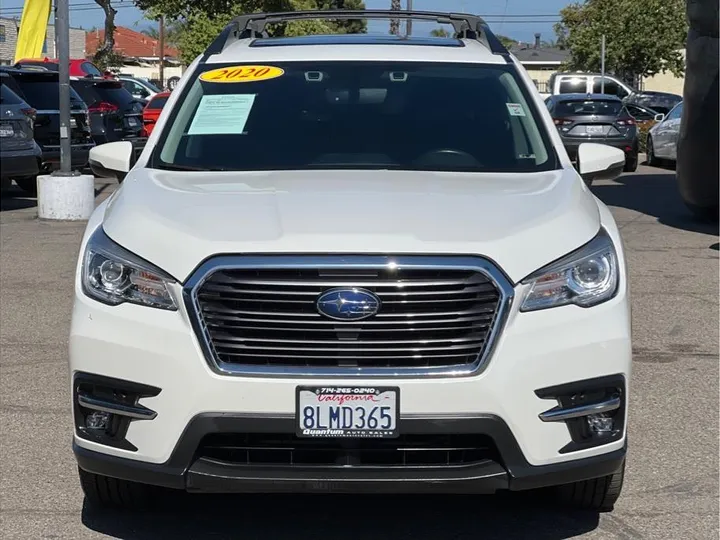 WHITE, 2020 SUBARU ASCENT Image 8