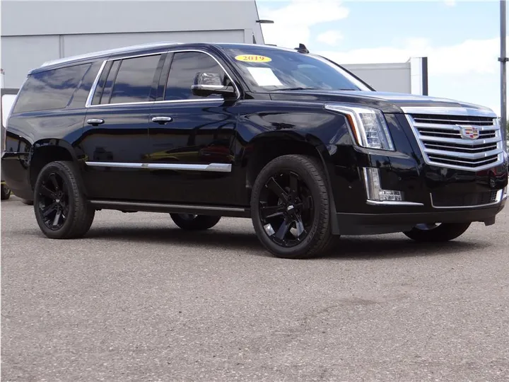 BLACK, 2019 CADILLAC ESCALADE ESV Image 7