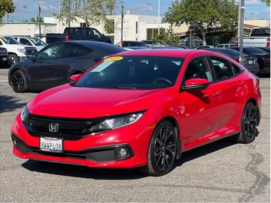 RED, 2021 HONDA CIVIC Image 39