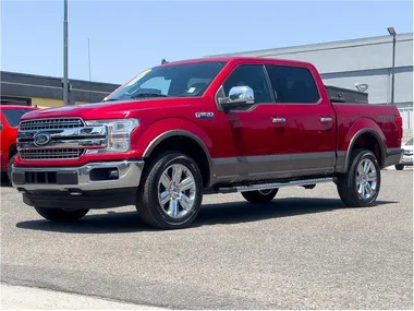 RED, 2020 FORD F150 SUPERCREW CAB Image 1