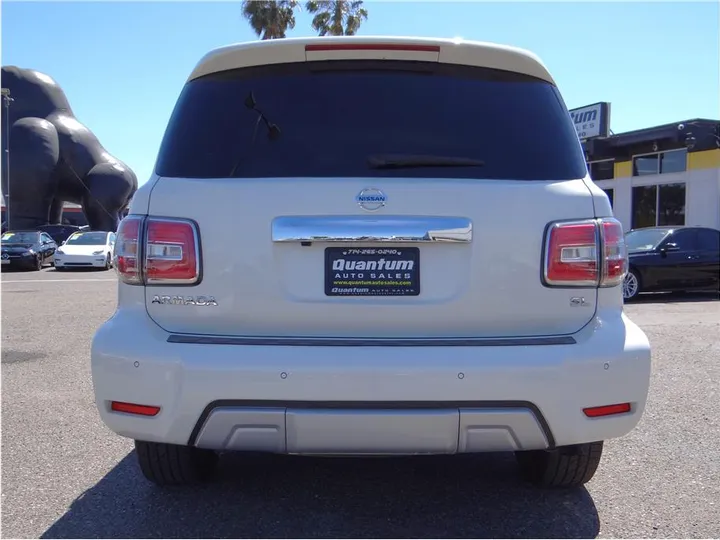 WHITE, 2017 NISSAN ARMADA Image 4