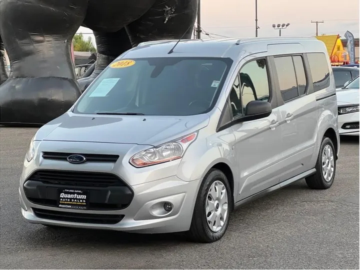 SILVER, 2018 FORD TRANSIT CONNECT PASSENGER Image 1