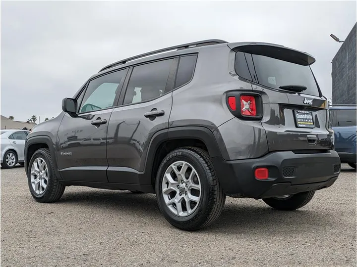 GRAY, 2018 JEEP RENEGADE Image 3