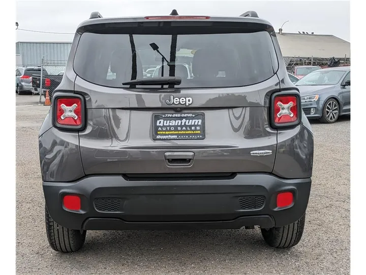 GRAY, 2018 JEEP RENEGADE Image 4