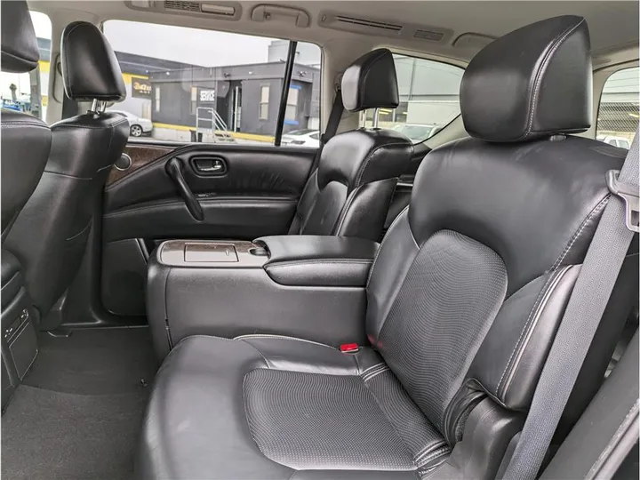 BLACK, 2017 INFINITI QX80 Image 25