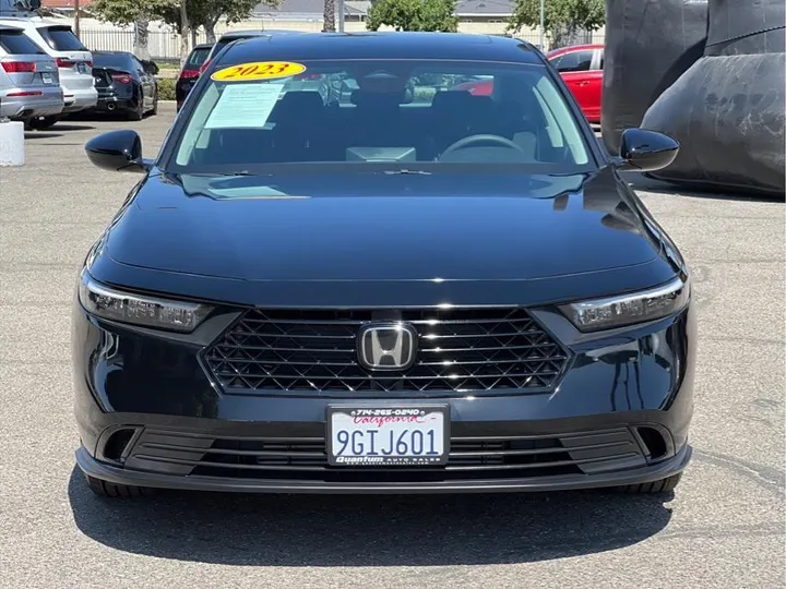 BLACK, 2023 HONDA ACCORD Image 9