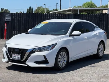 WHITE, 2022 NISSAN SENTRA Image 