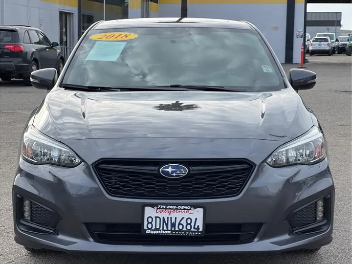 GRAY, 2018 SUBARU IMPREZA Image 8