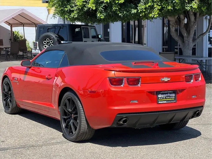 ORANGE, 2012 CHEVROLET CAMARO Image 3