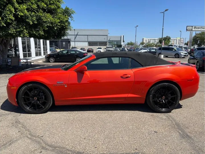 ORANGE, 2012 CHEVROLET CAMARO Image 2