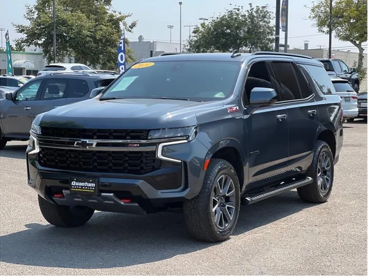 GRAY, 2021 CHEVROLET TAHOE Image 1