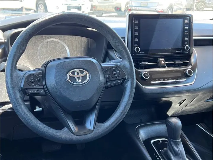 BLACK, 2021 TOYOTA COROLLA Image 15