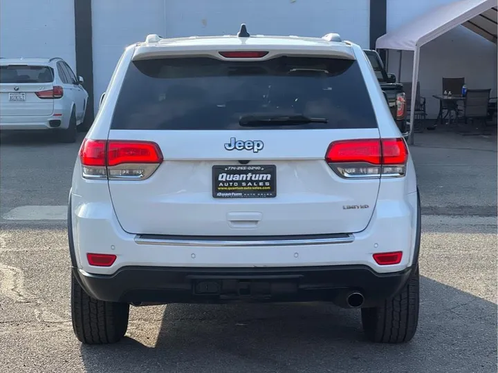 WHITE, 2017 JEEP GRAND CHEROKEE Image 4