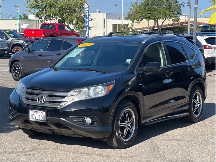 BLACK, 2013 HONDA CR-V Image 1